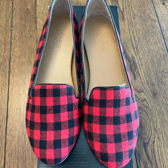 JCrew Buffalo Check Plaid Used GC sz 8